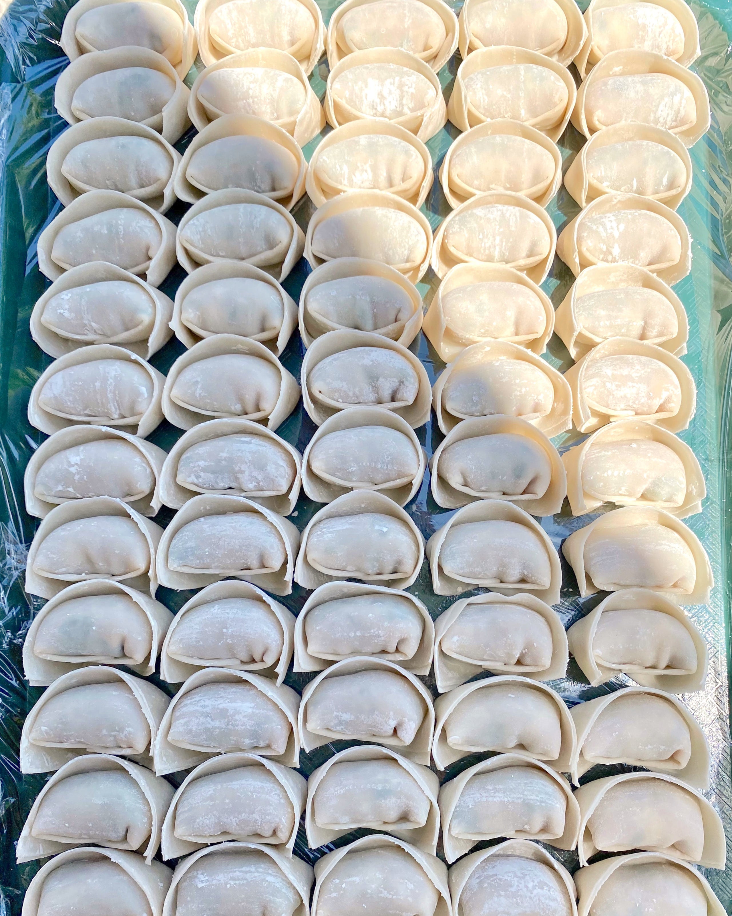 Basil Chicken Dumplings — Eat Cho Food